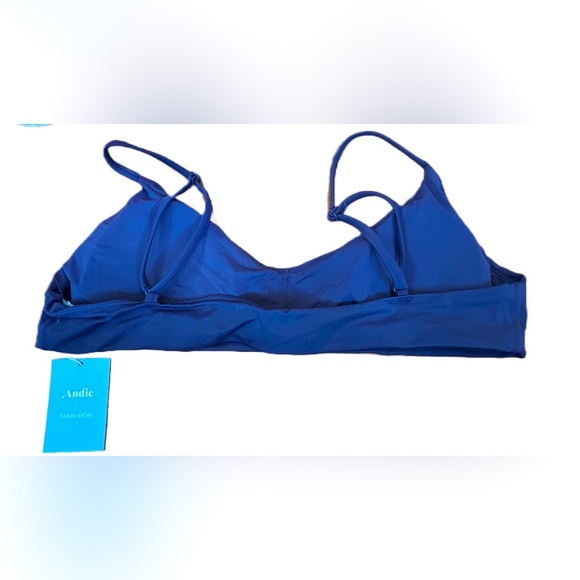 NWT Andie X Fanm Mon Embroidered Floral Molokai Bikini Top, Multicolored, XL - Picture 4 of 14